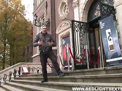 Guy gets a free ride with an Amsterdam hooker and loves it tube porn video