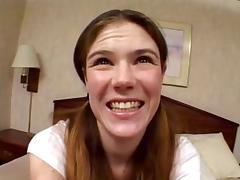 Cum Swallowing videos. A cock cums onto girls tongue she plays with it in her mouth and swallows all sperm